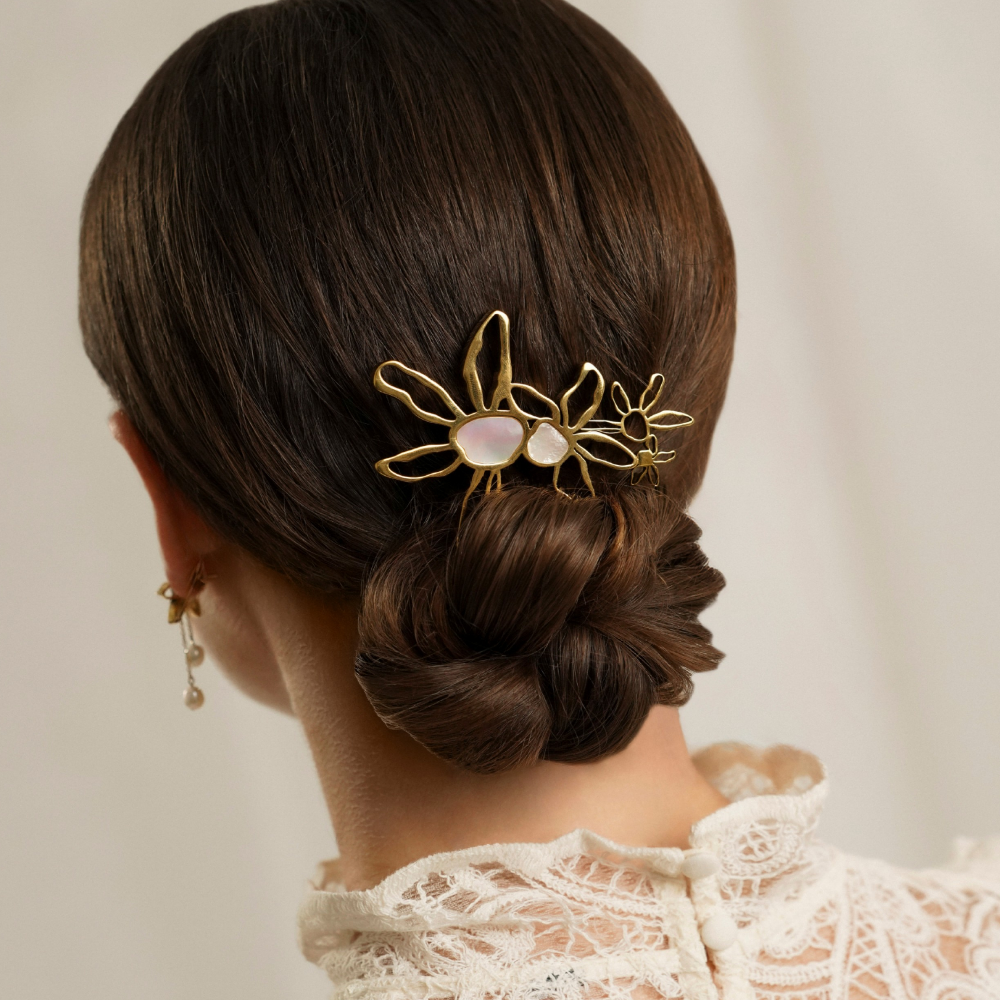 ACESSÓRIO CABELO ONE SENHORA SOPHIA BLOOM GOLD