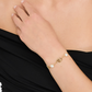 PULSEIRA LIU JO EM AÇO DOURADO COM PÉROLAS