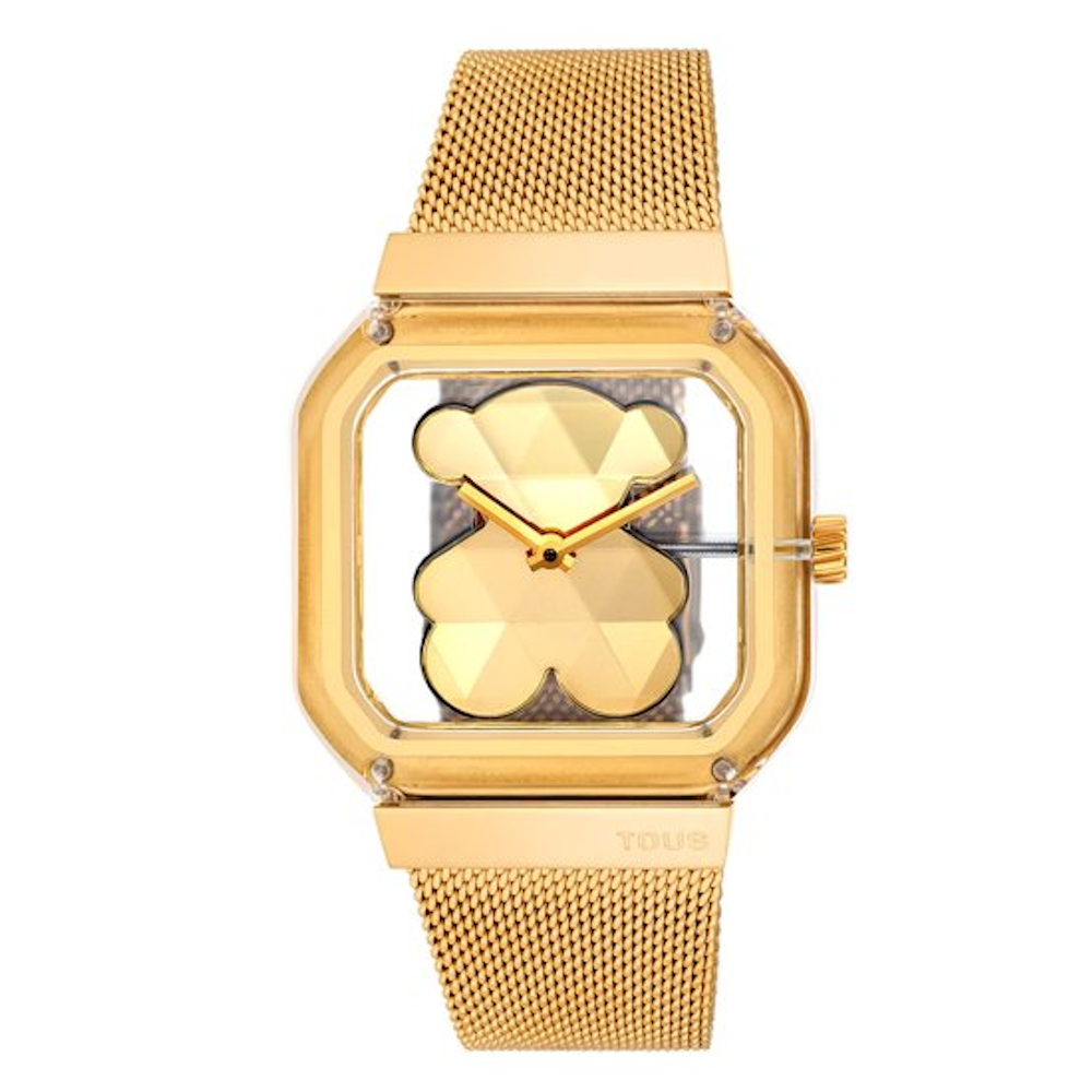 RELÓGIO TOUS D-BEAR PARTY DOURADO