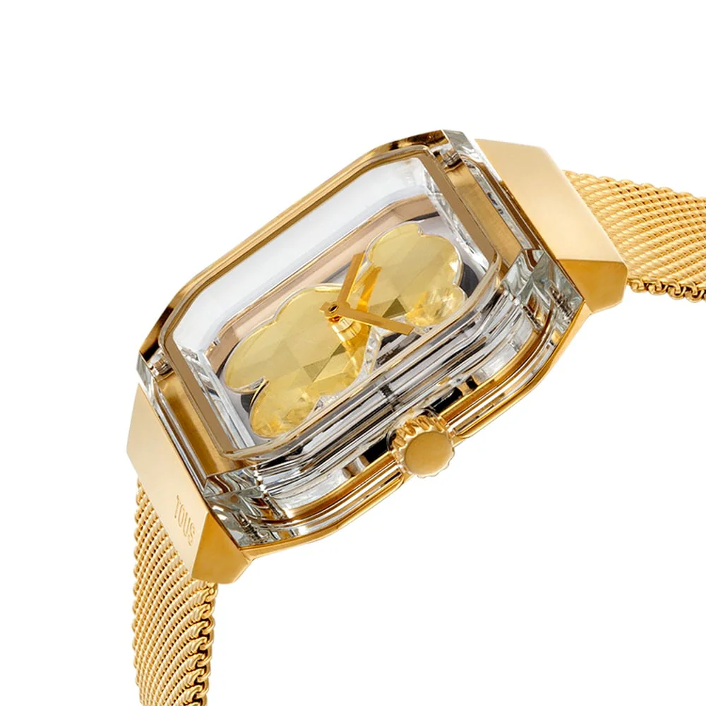 RELÓGIO TOUS D-BEAR PARTY DOURADO