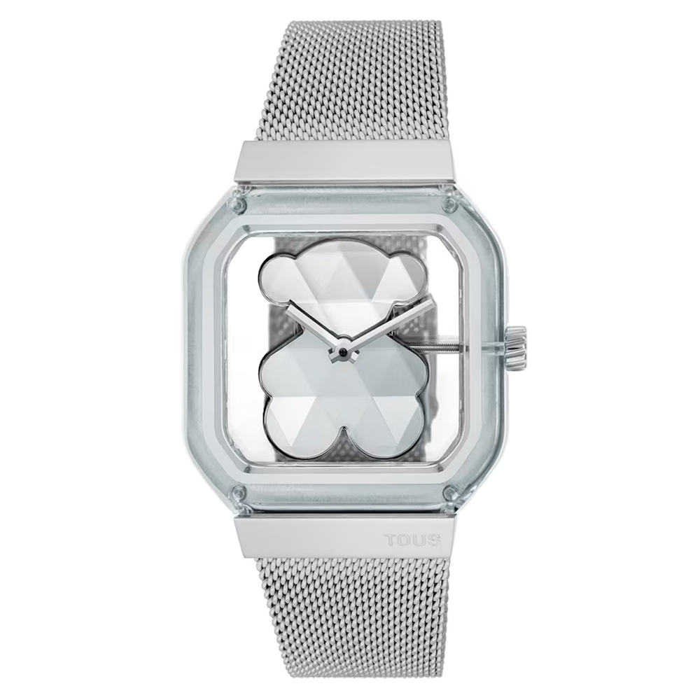 RELÓGIO TOUS D-BEAR PRATEADO