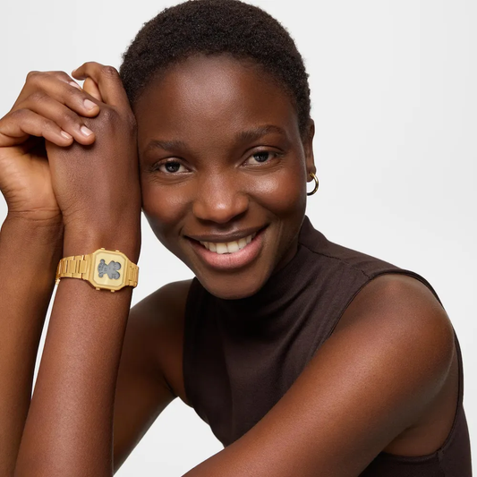 RELÓGIO TOUS D-BEAR MINI DIGITAL DOURADO