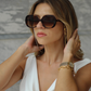 ESCRAVA ONE SENHORA BLISS CRYSTAL GOLD