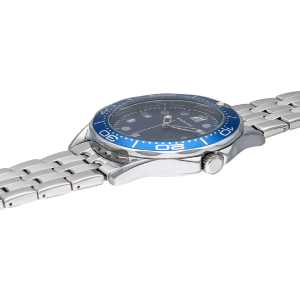 RELÓGIO RADIANT HOMEM CHRIS AZUL/PRATEADO