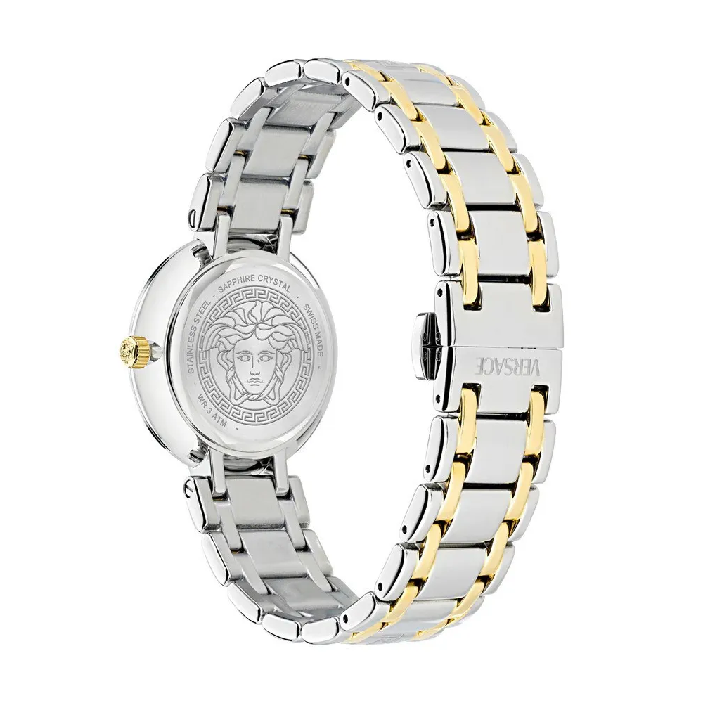 RELÓGIO VERSACE ANTLIA BICOLOR MOSTRADOR VERDE