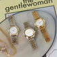 RELÓGIO ONE SENHORA TWIN GOLD LINKS