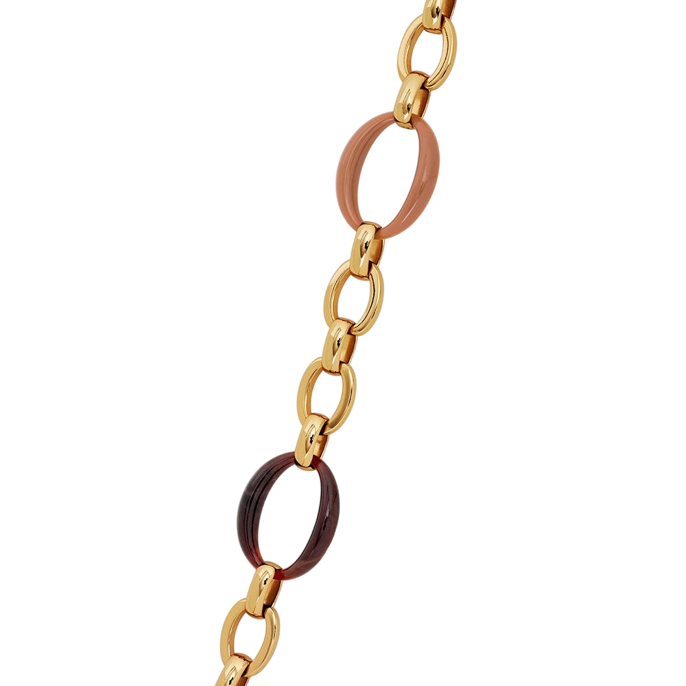 PULSEIRA VIDAL & VIDAL EM BRONZE COM BANHO DE OURO 18K