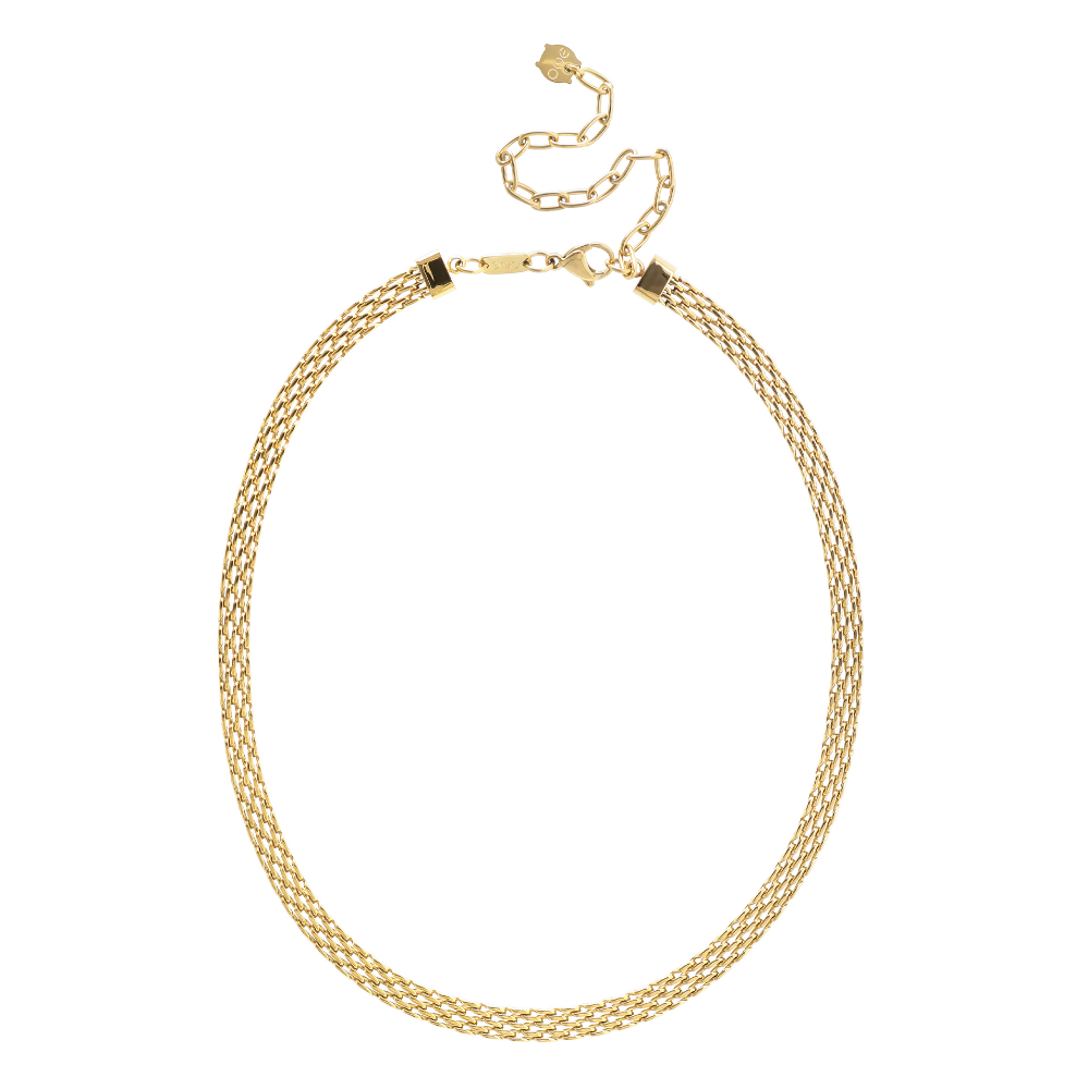 COLAR ONE SENHORA NECKMESS CHARMING GOLD