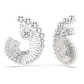 BRINCOS SWAROVSKI CAPSULA AIRIANA GRANDE