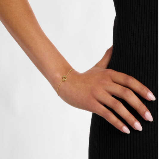 PULSEIRA MICHAEL KORS EM PRATA 925% DOURADA