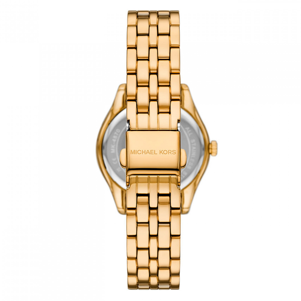 RELÓGIO MICHAEL KORS DOURADO COM MOSTRADOR VERDE