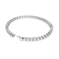 Pulseira Swarovski Matrix M Tennis bracelet, Round cut, White, Rhodium plated
