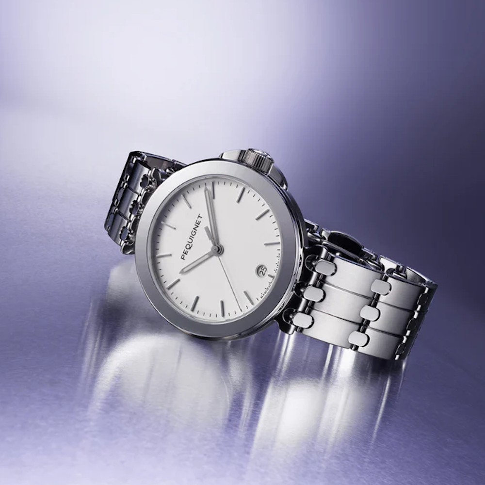 RELÓGIO PEQUIGNET MOOREA AÇO
