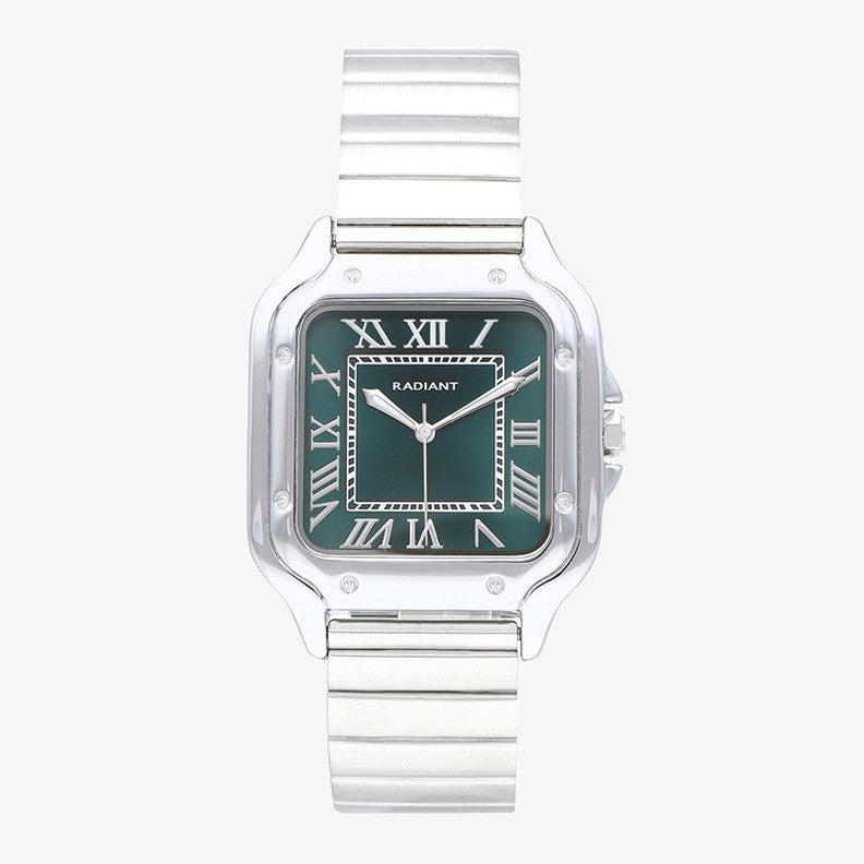 RELÓGIO RADIANT  HOMEM CHRIS HIM VERDE/PRATEADO