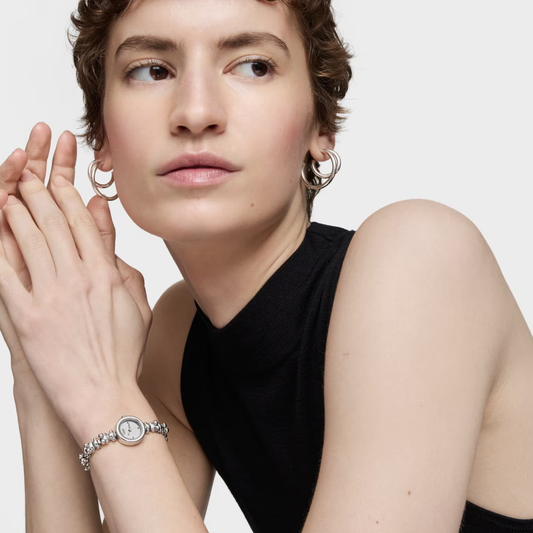 RELÓGIO TOUS ANALÓGICO COM BRACELETE EM AÇO BOLD BEAR ROUND