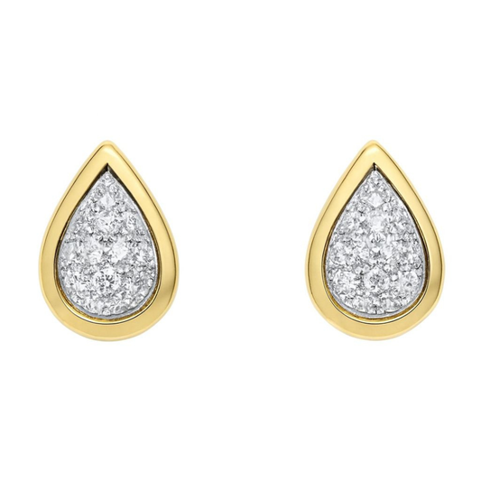 BRINCOS EM PRATA 925 COM ZIRCONIAS BICOLOR