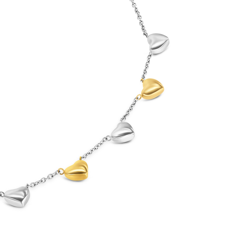 COLAR ONE SENHORA CRAZY HEART EMBRACE BICOLOR