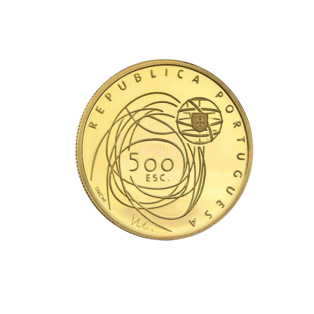 Moeda em Ouro Porto 2001 500 ESC.