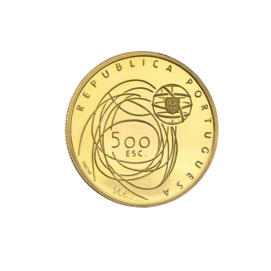 Moeda em Ouro Porto 2001 500 ESC.