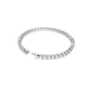 Pulseira Swarovsi Matrix Tennis Lapidação redonda, Branca, Lacado a ródio
