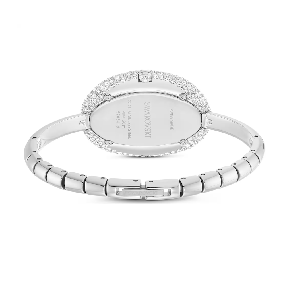 Relógio Swarovski Imber bangle Fabrico suíço, Pulseira de metal, Prata, Aço inoxidável
