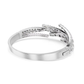Pulseira Swarovski Matrix bangle, Mixed cuts, White, Rhodium plated