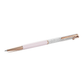 Caneta Swarovski Crystalline Silk ballpoint pen, Infinity, Pink lacquered, Rose gold-tone plated