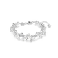 Conjunto Swarovski Colar+Pulseira+Brincos Constella set, Mixed cuts, White, Rhodium plated