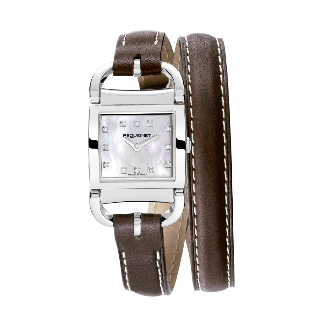 RELÓGIO PEQUIGNET EQUUS ATTELAGE DUPLO