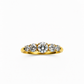 ANEL EM OURO 19,2K C/ DIAMANTES