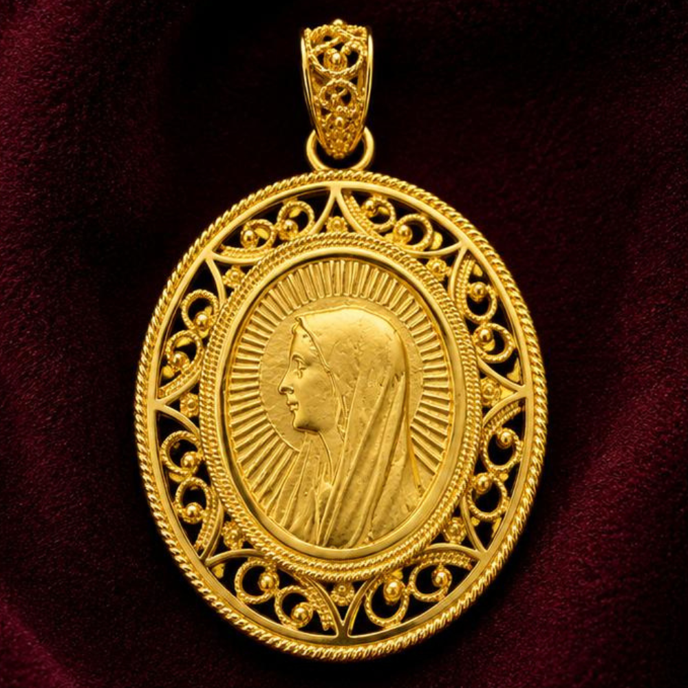 MEDALHA EM PRATA 925 PORTUGUESA MANUAL - INÊS BARBOSA