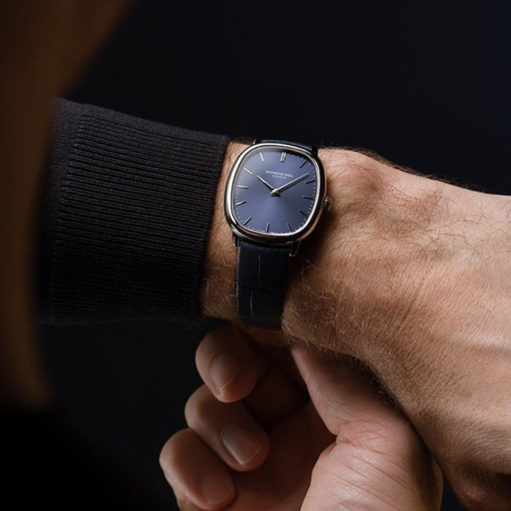 Relógio Raymond Weil Toccata Heritage Aço Mst Azul