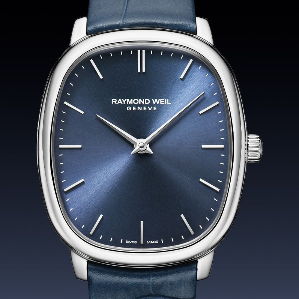 Relógio Raymond Weil Toccata Heritage Aço Mst Azul