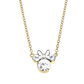 COLAR MINNIE EM PRATA 925 DISNEY COM ZIRCONIAS