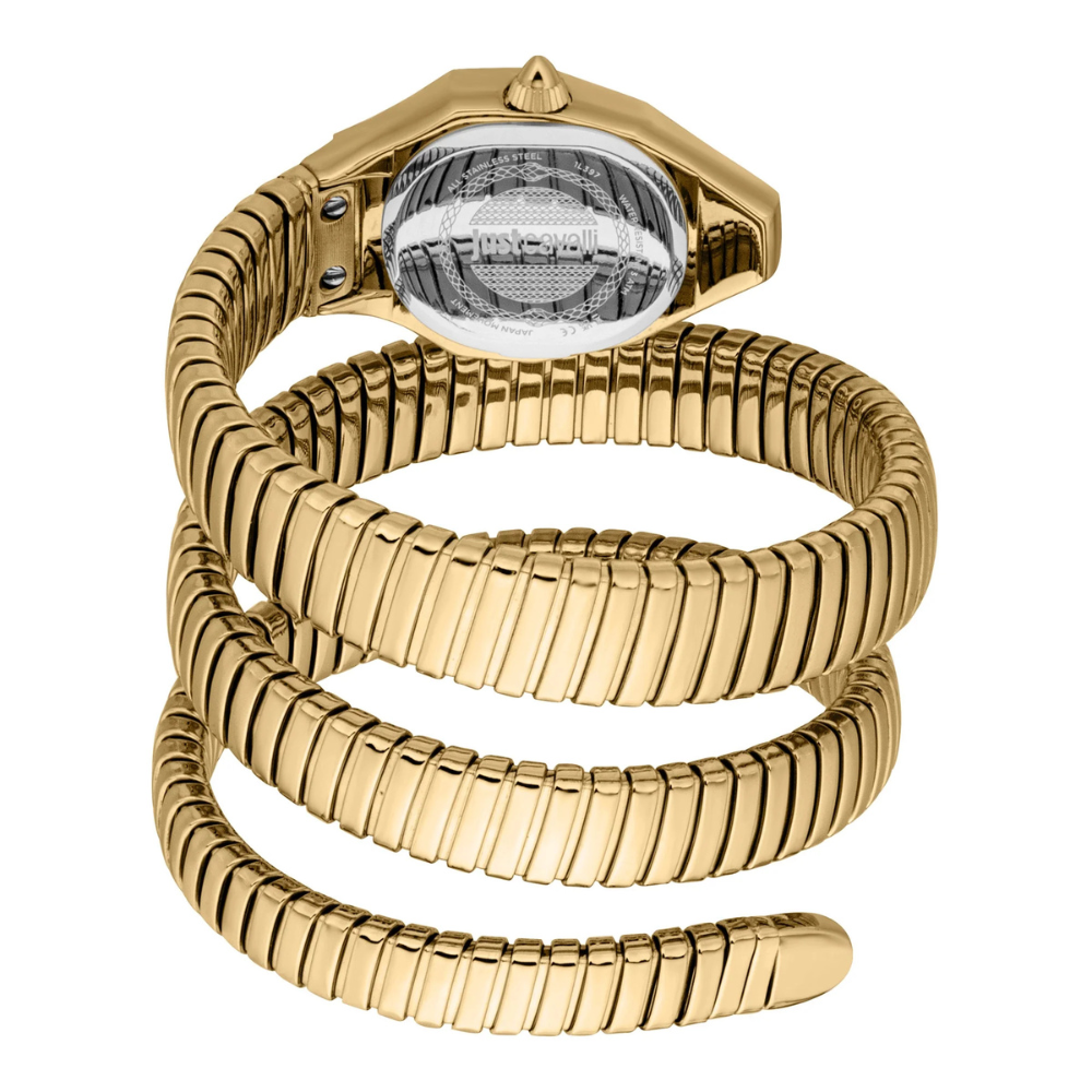 RELOGIO JUST CAVALLI SIGNATURE SNAKE GREEN
