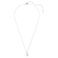 Pingente Swarovski Swan Combinação de lapidações, Cisne, Branco, Lacado a ródio