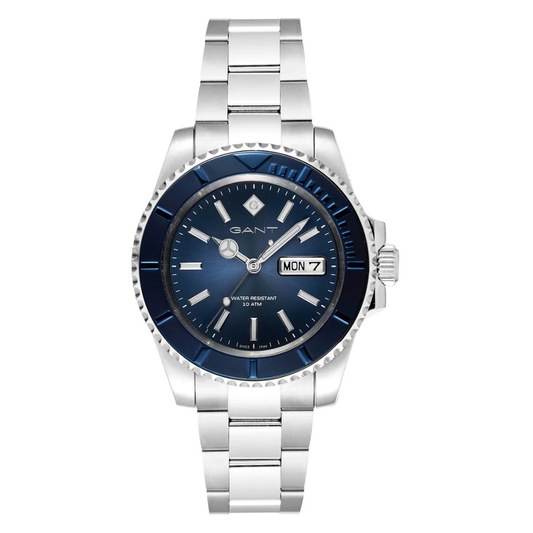RELOGIO GANT HOMEM WATERTOWN-BCBLA 41MM AZUL