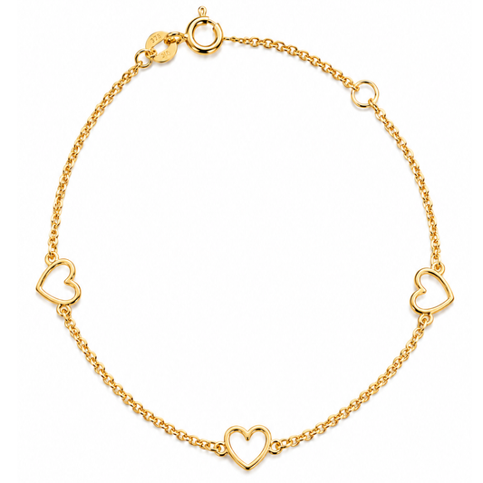 PULSEIRA EM OURO 9K