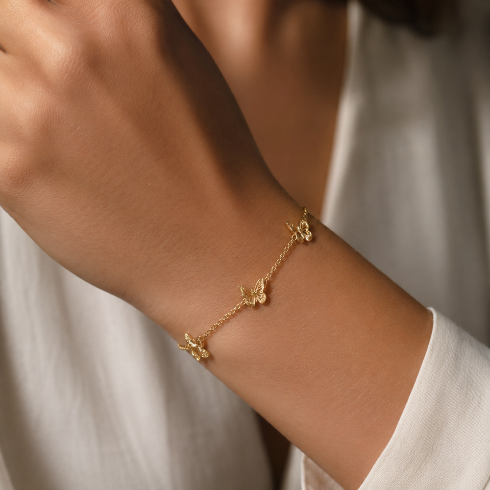 PULSEIRA EM OURO 9K