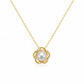 COLAR EM PRATA 925 FLOR COM PEROLA