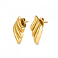 BRINCOS ONE SENHORA WAVE GOLD
