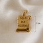 MEDALHA EM OURO 19.2K - LÇA MADRINHA
