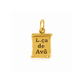 MEDALHA EM OURO 19.2K - LÇA AVÔ