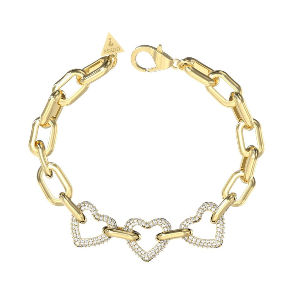 PULSEIRA GUESS DOURADA GU BELOVED