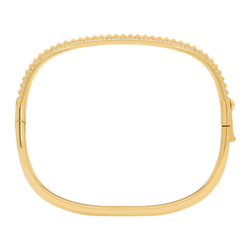 ESCRAVA MICHAEL KORS EM AÇO PLAQUEDO A OURO18K