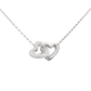 COLAR GUESS EM AÇO BELOVED COM ZIRCONIAS
