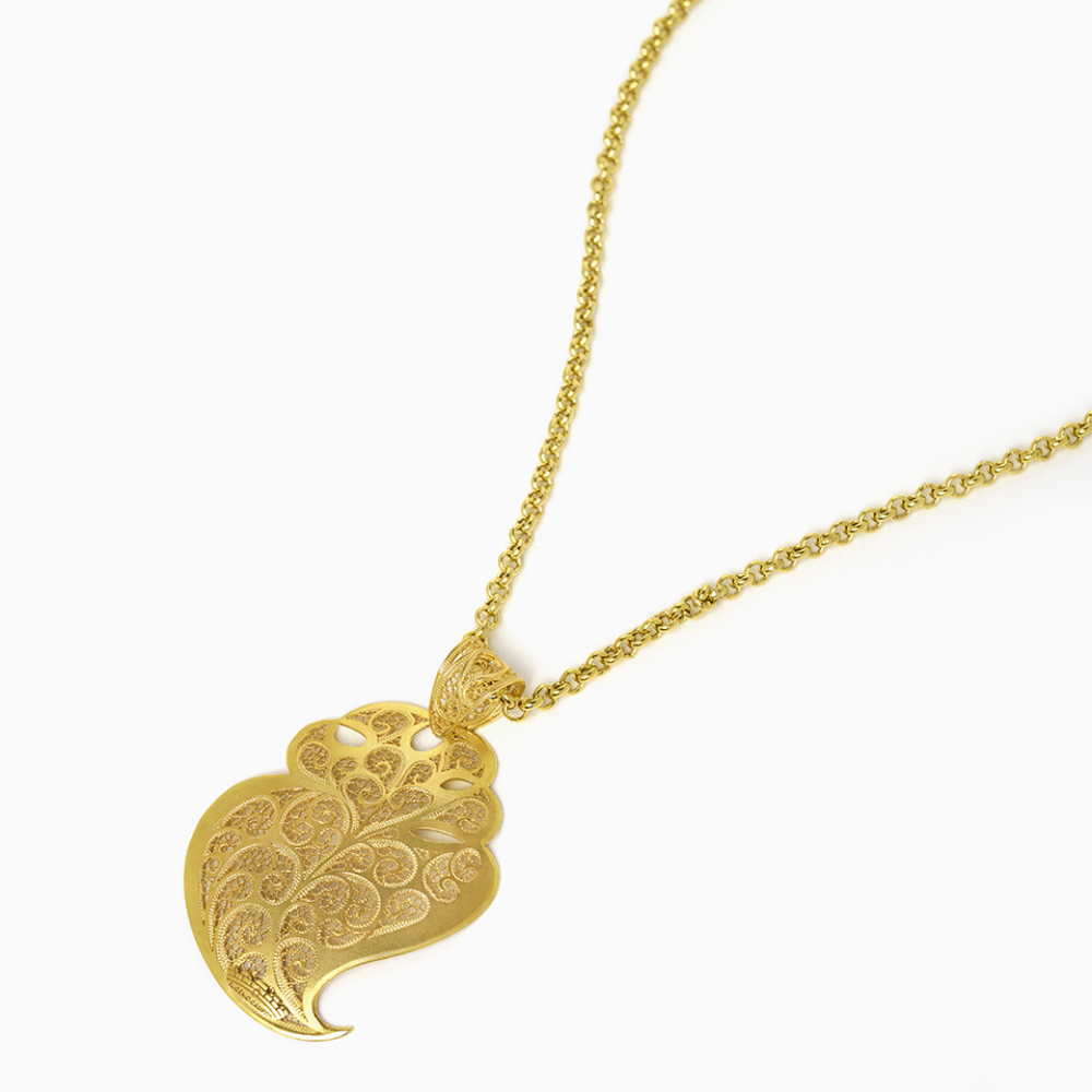 Colar Viana é Amor II em Filigrana