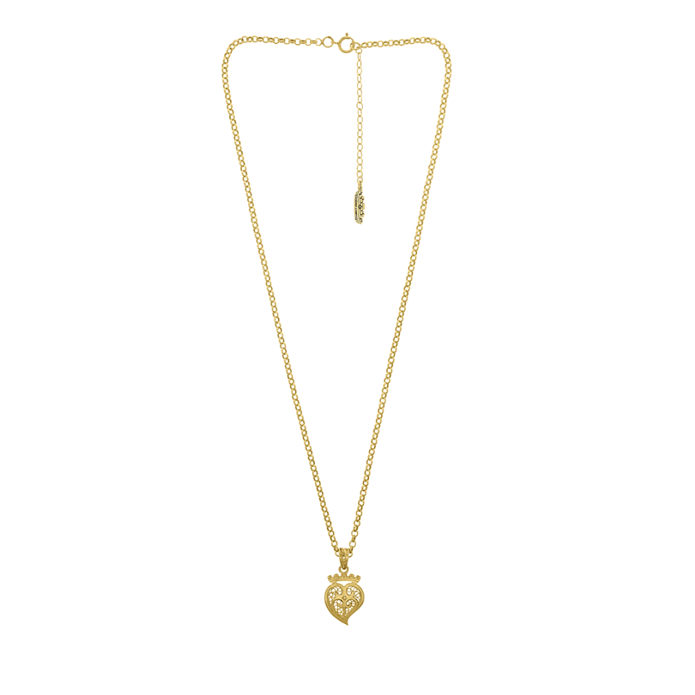 Colar Santa Luzia em Filigrana