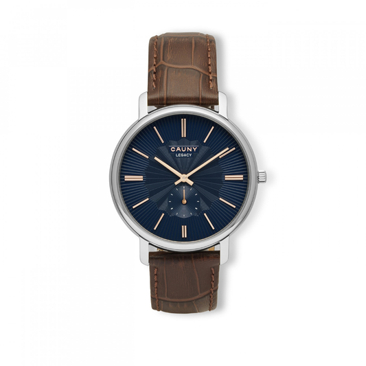 RELÓGIO CAUNY LEGACY MOSTRADOR AZUL