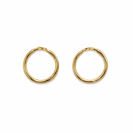 ARGOLAS EM OURO 19,2K